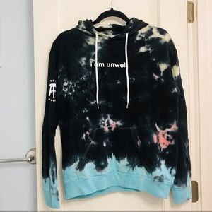 Call Her Daddy Barstool Sports I Am Unwell Tie Dye Hoodie